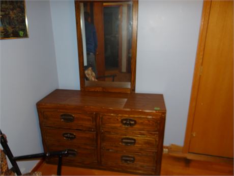 Dresser and Mirror