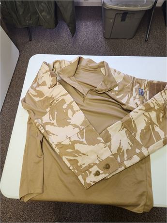 Large under body armor combat shirt