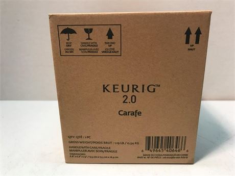Keurig 2.0 Carafe