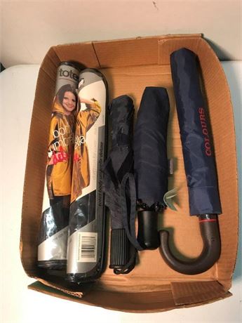 Umbrellas & Ponchos