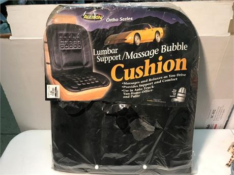 Lumbar Support/Massage Bubble Cushion