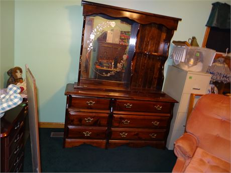 Dresser and Mirror
