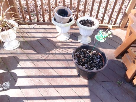 Planters - Sorry for the glare