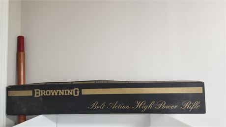 Empty Browning Rifle Box