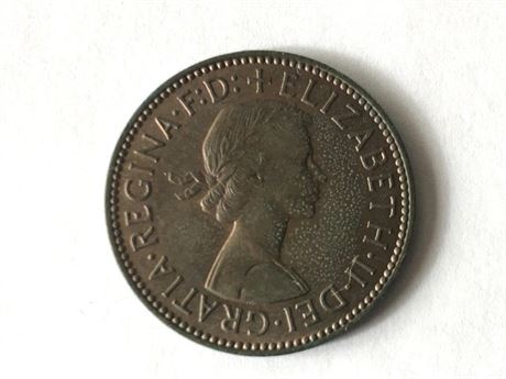 1959 Great Britain Half Penny