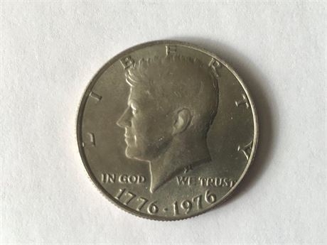 1976 US Bicentennial Half Dollar