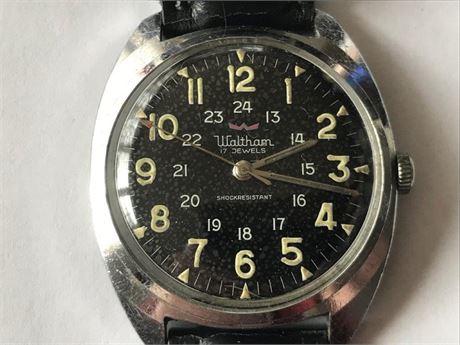 Waltham 17 Jewels Shockresistant Watch