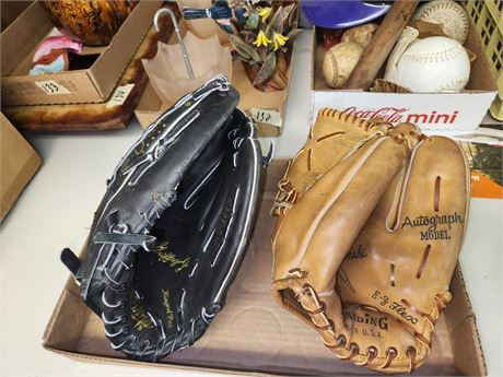 2 Baseball Gloves