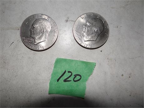 Eisenhower Dollars.