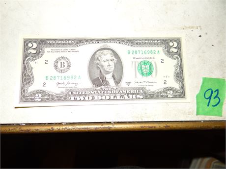 $2 Bill