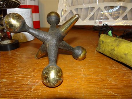 Worlds Largest Jack- I believe its Brass