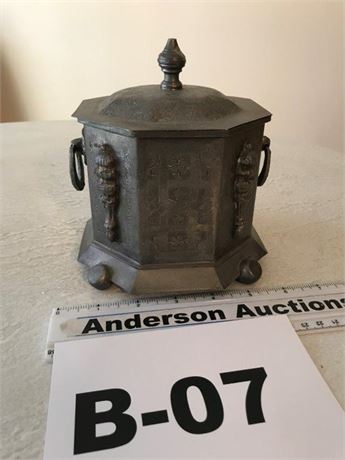 Moroccan Metal Keepsake Box