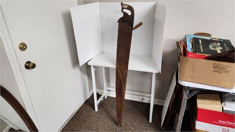 Large Vintage Hand saw