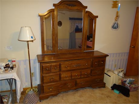 Dresser and Mirror