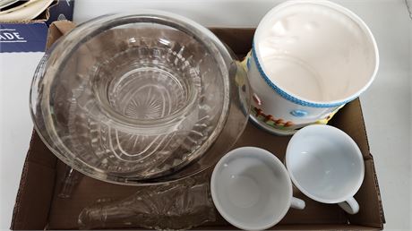 Lot Of Glassware