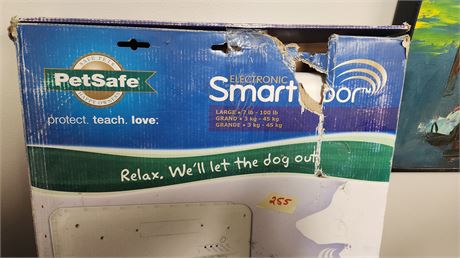 Electronic smart doggy door