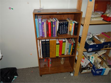 Bookshelf and Contents