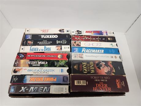 Lot Of VHS Tapes
