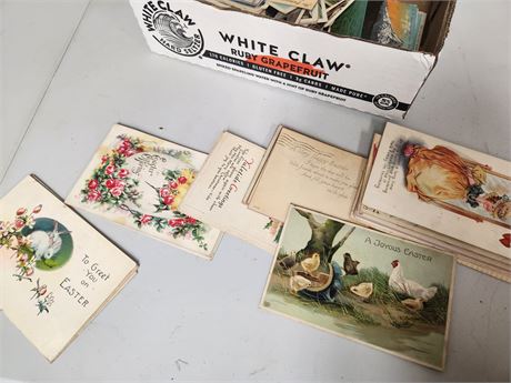 Large lot of vintage postcards early 1900's