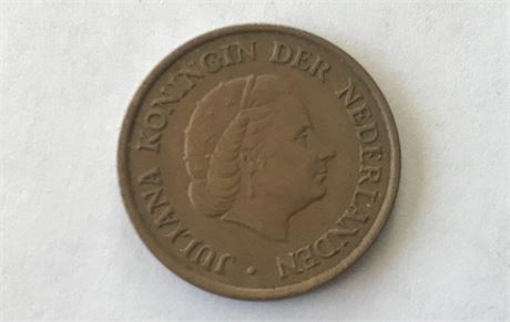 1958 Netherlands 5 Cent