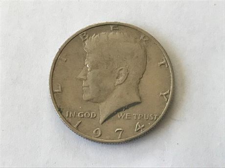 1974 US Kennedy Half Dollar
