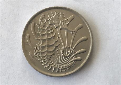 1971 Singapore 10 Cents