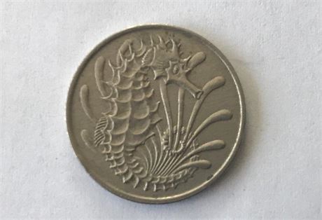 1967 Singapore 10 Cents