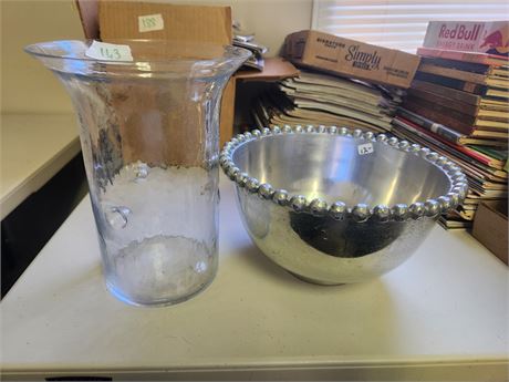Vase and bowl
