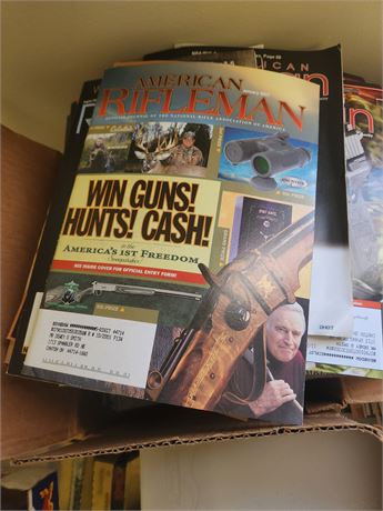 extra large lot of American Riffleman