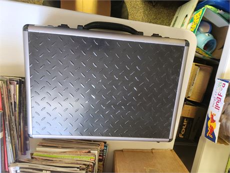 Briefcase with 2 combo locks