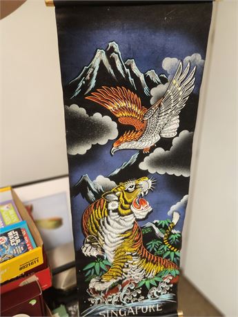 Oriental Scroll Picture