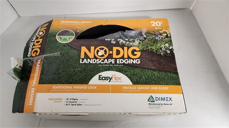 One Box Of No Dig Edging