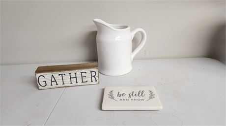 Lot Of Home Decor Items