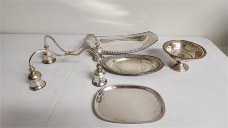 Lot Of Silver Plated Serving Items