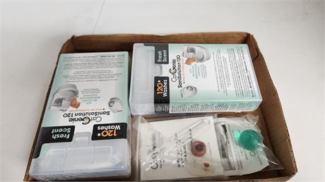 Lot Of Miscellaneous Cat Genie Items