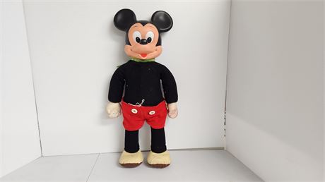 1975 Vintage Mickey Mouse Doll 18 Inches Tall