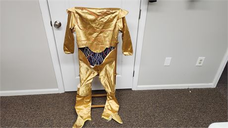 Vintage C3-PO Costume Size Large.