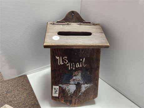 Wood Mailbox