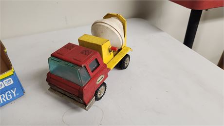 Vintage Metal Cement Toy Truck