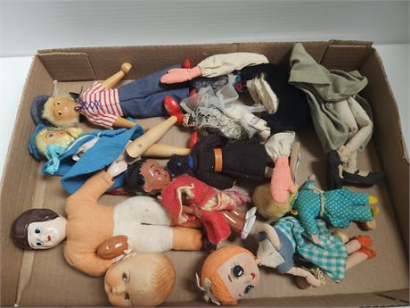 Lot of Dolls