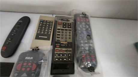 Lot Of Various Remote Controllers