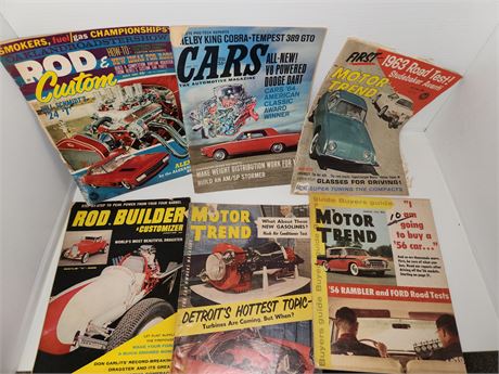 Lot Car Magazines
