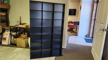 Black Storage Shelf