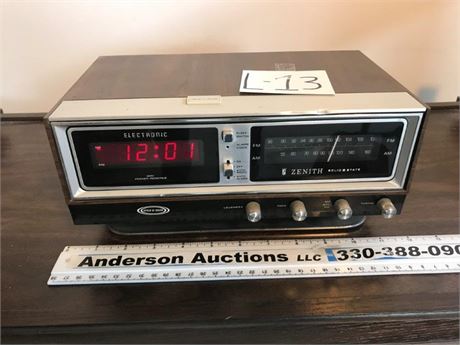 Zenith Clock Radio