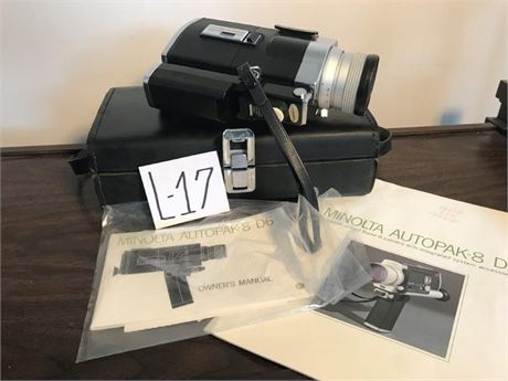 Minolta Autopak-8 D6 Movies Camera