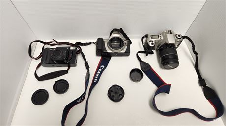 Lot Of Various Cameras