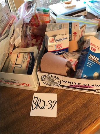 2 Flats of First-Aid Misc.