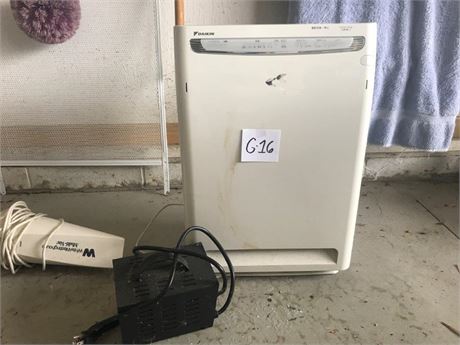 Daikin Streamer Japanese Air Purifier & Power Converter