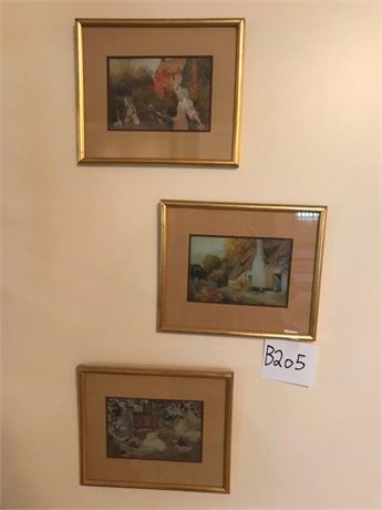 3pcs. of Framed Artwork (#2)