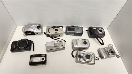 Lot Of Various Cameras